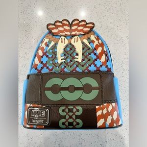 Disney Marvel Black Panther: Wakanda Forever Loungefly Mini Backpack “NEW”